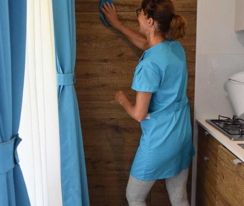 Pulizia unità abitative